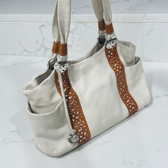 Brighton Leather Shoulder Bag - Picture 3 of 15